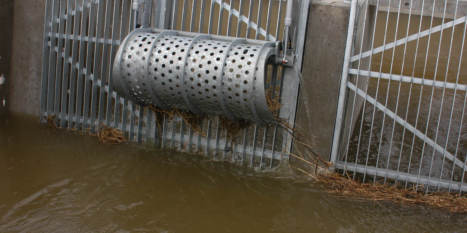 Saint Vrain Supply Canal trash rack