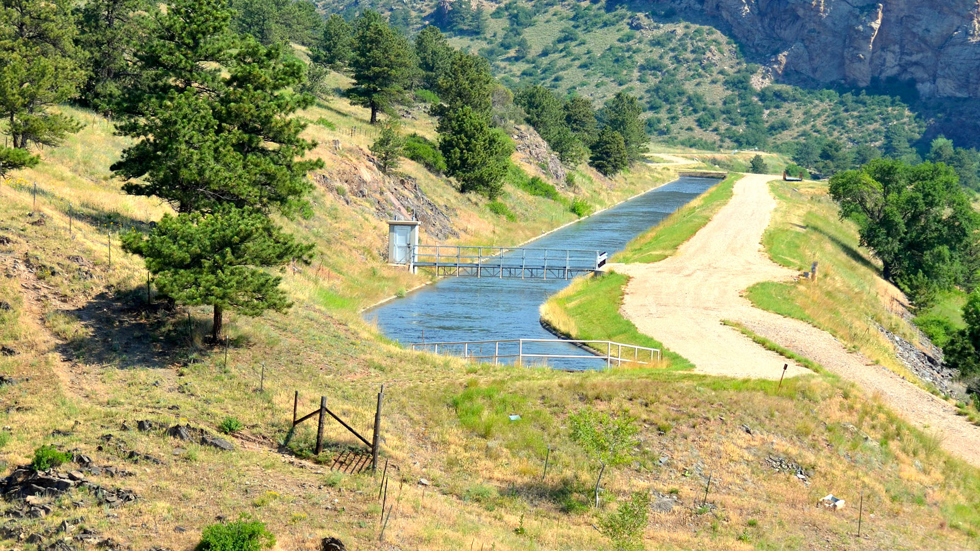Below Shadow Mountain Reservoir