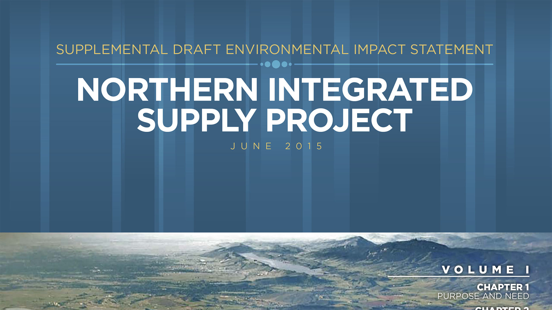 Cover of the Supplemental Draft EIS for NISP.