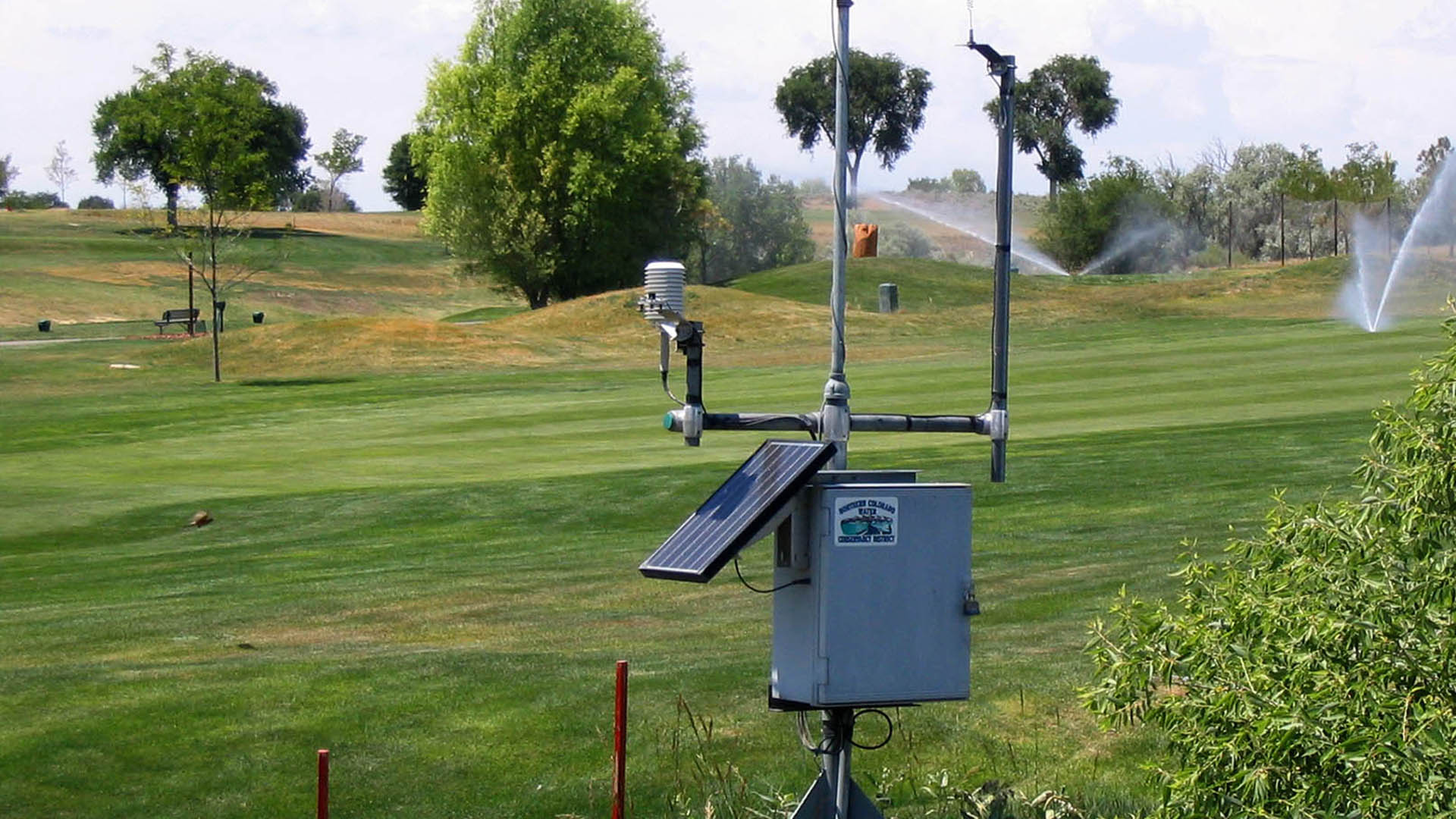 Weather Station in the Conservation Gardens