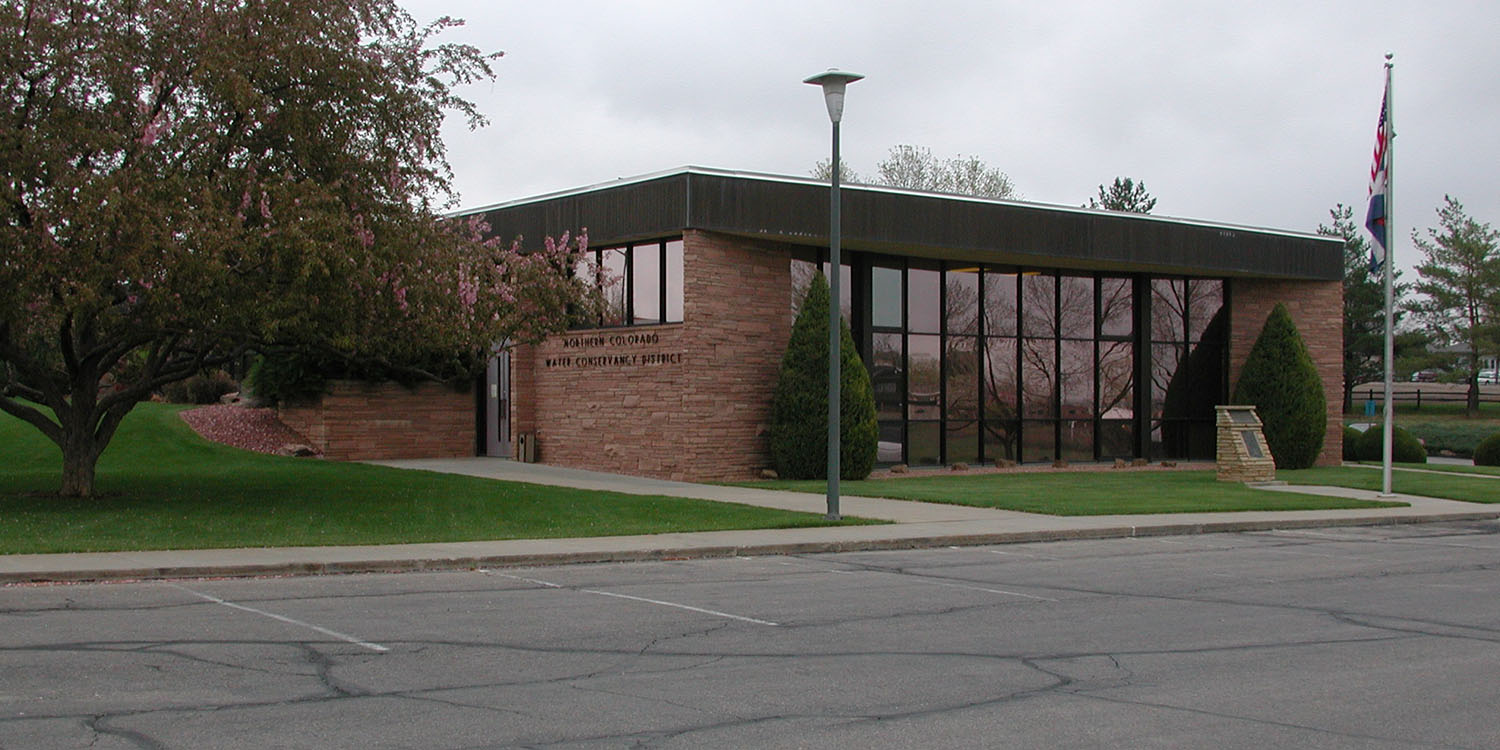 Northern Water's Loveland headquarters in 1968