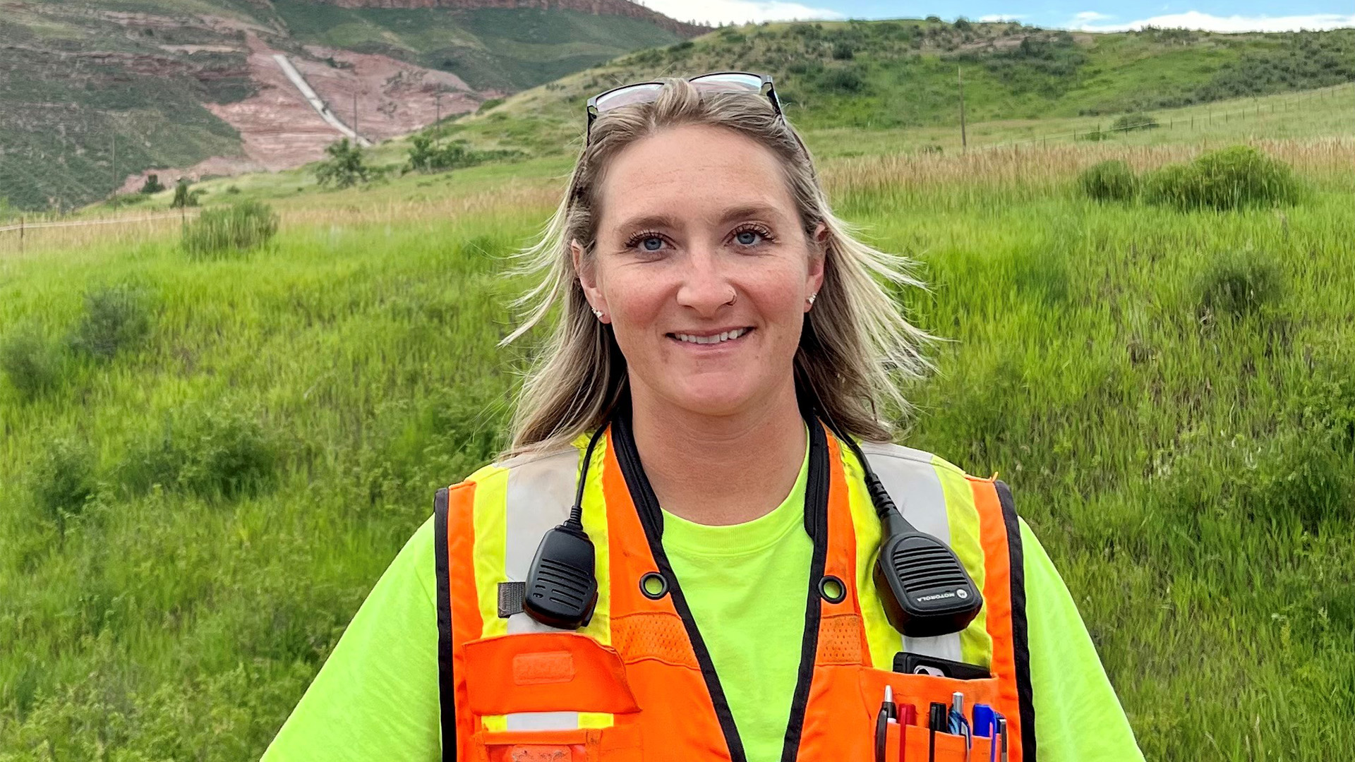 Melanie Wilcox at Chimney Hollow.