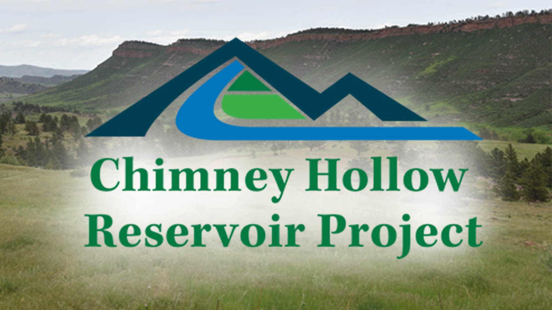 Logo for the Chimney Hollow Reservoir Project. 