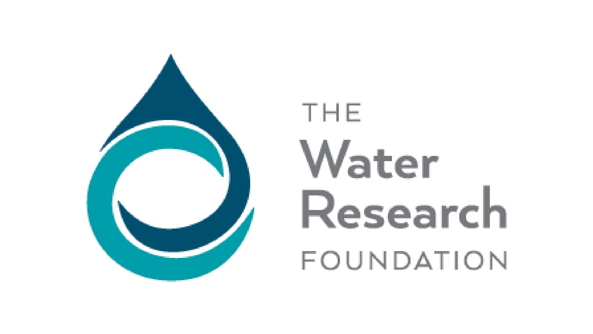 Water Research Foundation logo showing a water droplet with text.