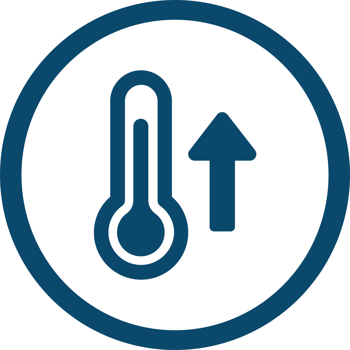 icon temperature up