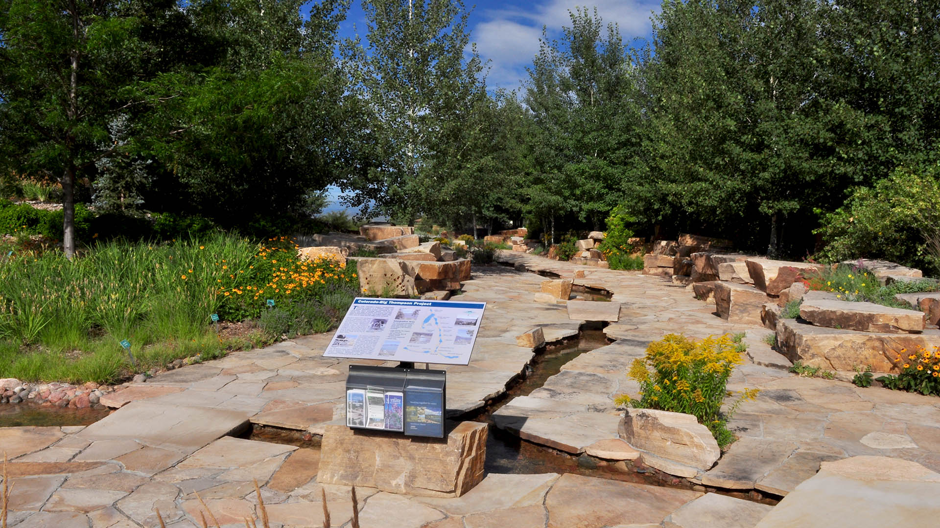 C-BT Interpretive Area at Northern Water's Berthoud Headquarters