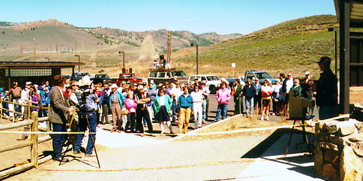 Dedication of Windy Gap watchable wildlife area