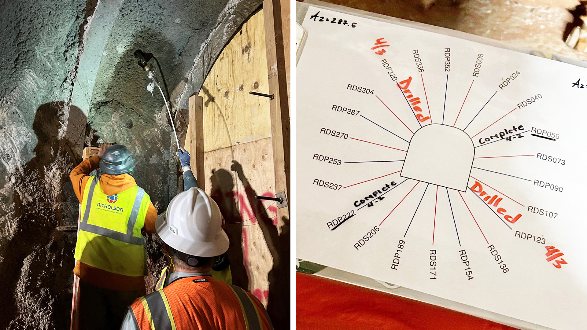 Chimney Hollow Tunnel Grouting