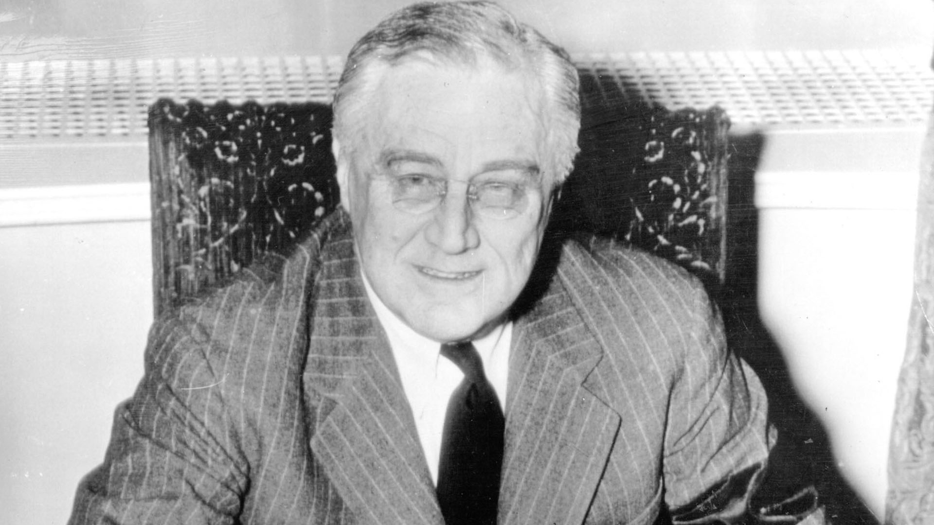 Former U.S. President Franklin D. Roosevelt.