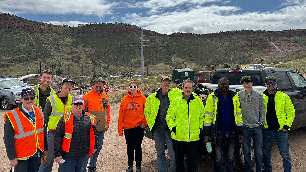 County Road 18 cleanup
