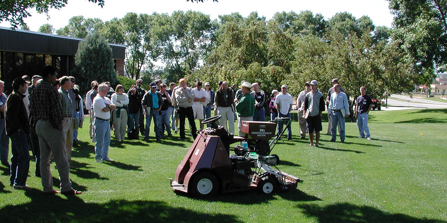 Loveland turf day at Northern Water's former Loveland campus