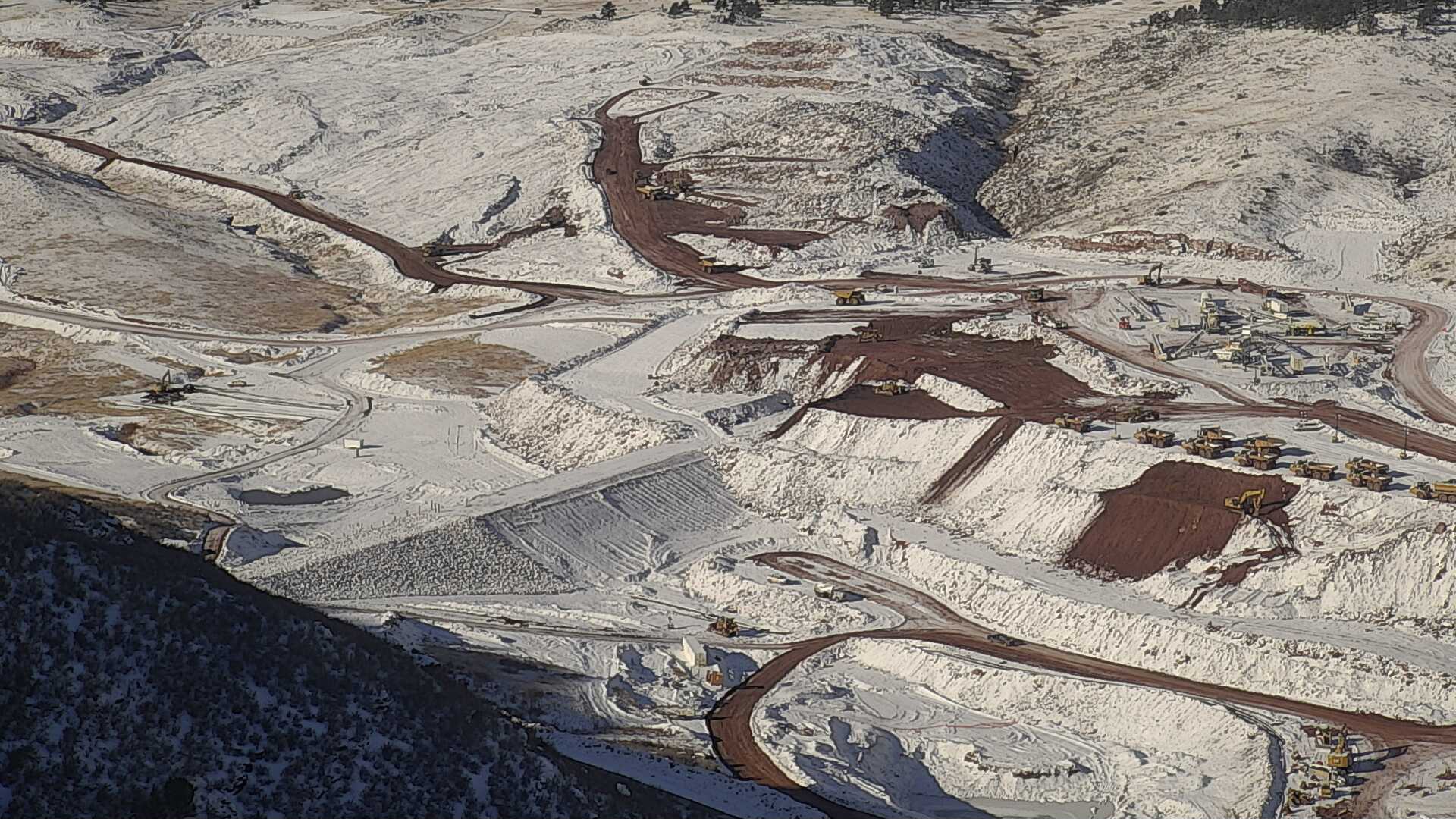 Chimney Hollow March 7, 2022 - Cofferdam