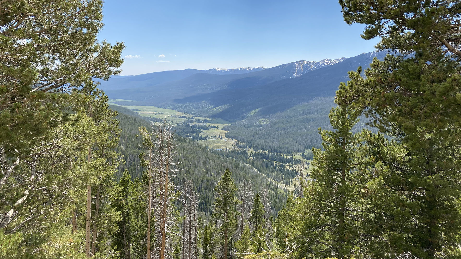 View from Kawuneeche Valley