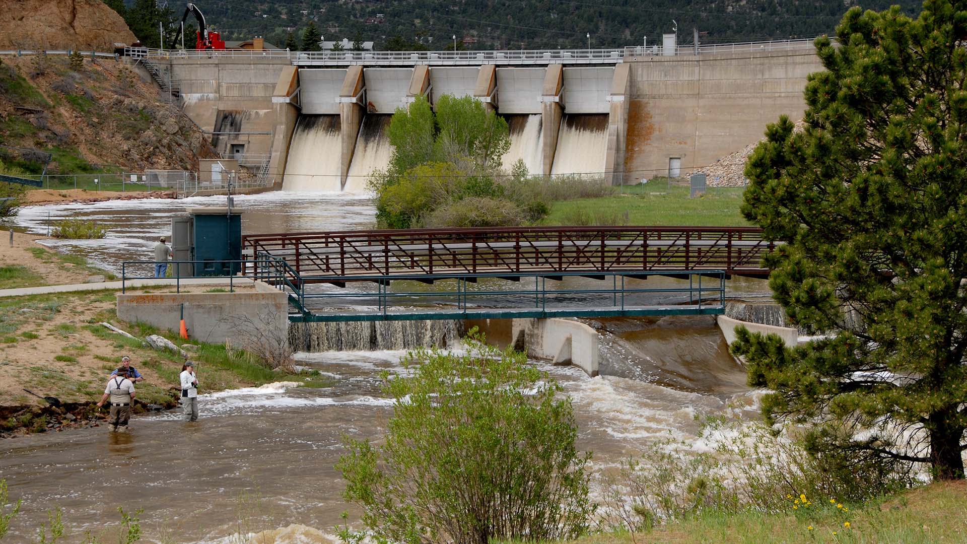 Lake Estes Olympus Dam