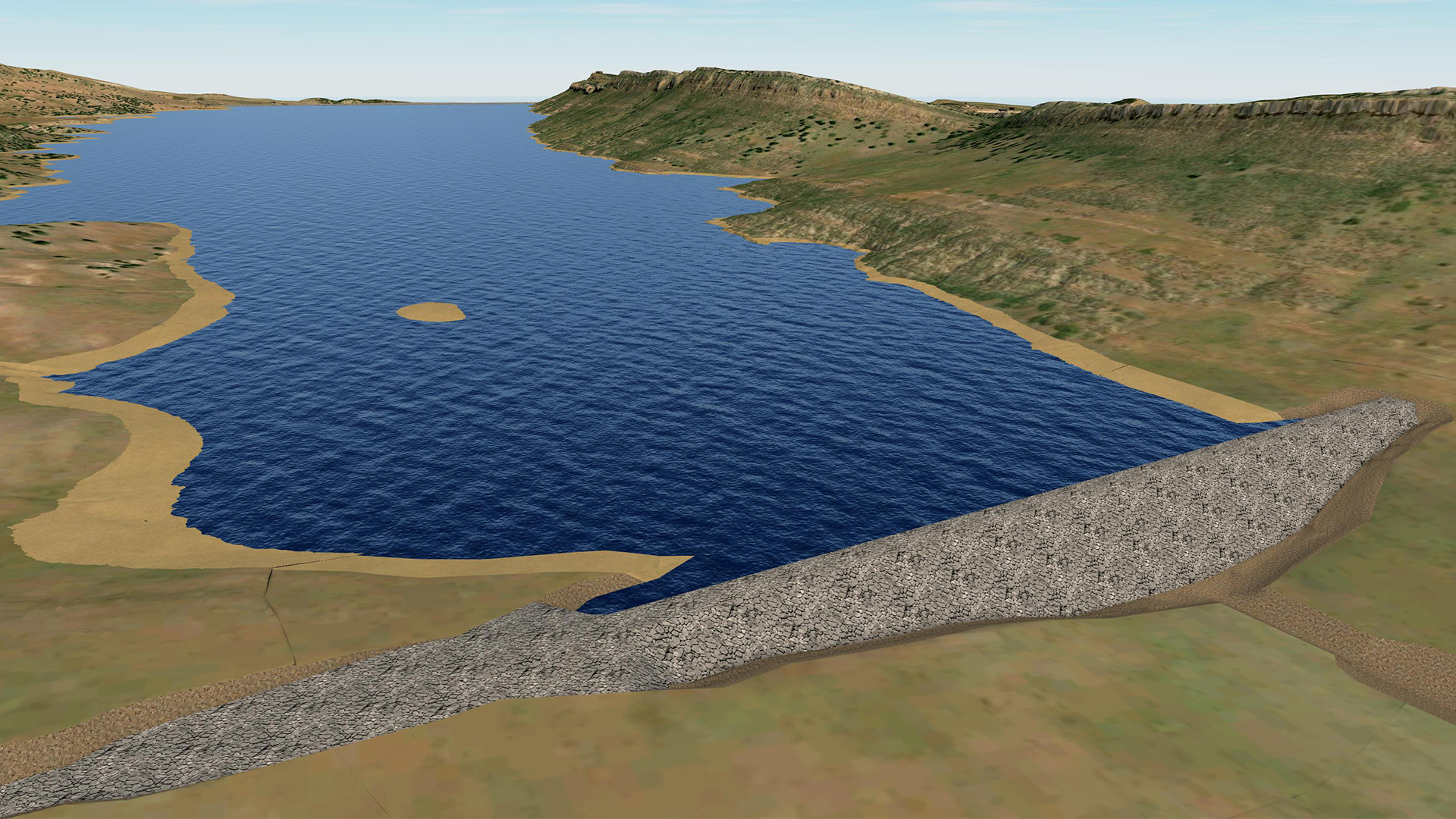 Saddle Dam CHRP Northern Water